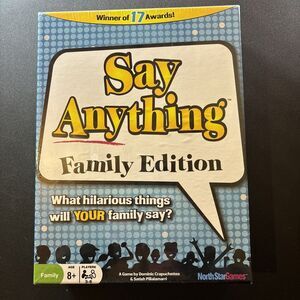 Say Anything Family Edition Board Game